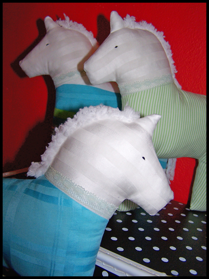 konici zeleno modra detail